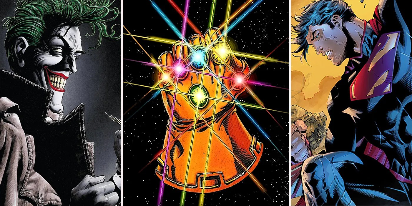 DC Characters Using The Infinity Gauntlet CBR