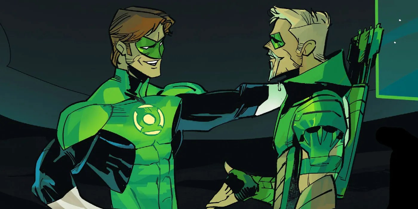 Green Arrow and Green Lantern are Best Friends Again CBR