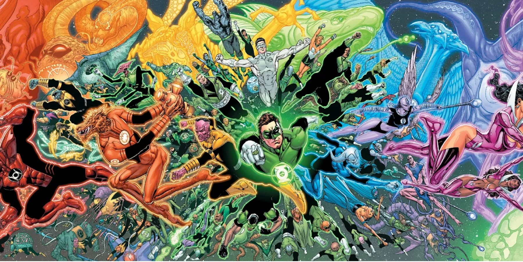 The Colors of DC's Lantern Corps Spectrum, Explained CBR