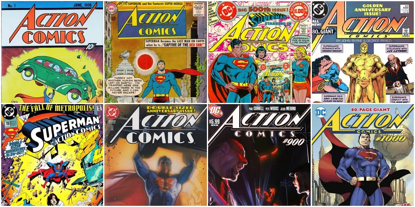 The 80Year History of Action Comics, aka The First Superhero Comic