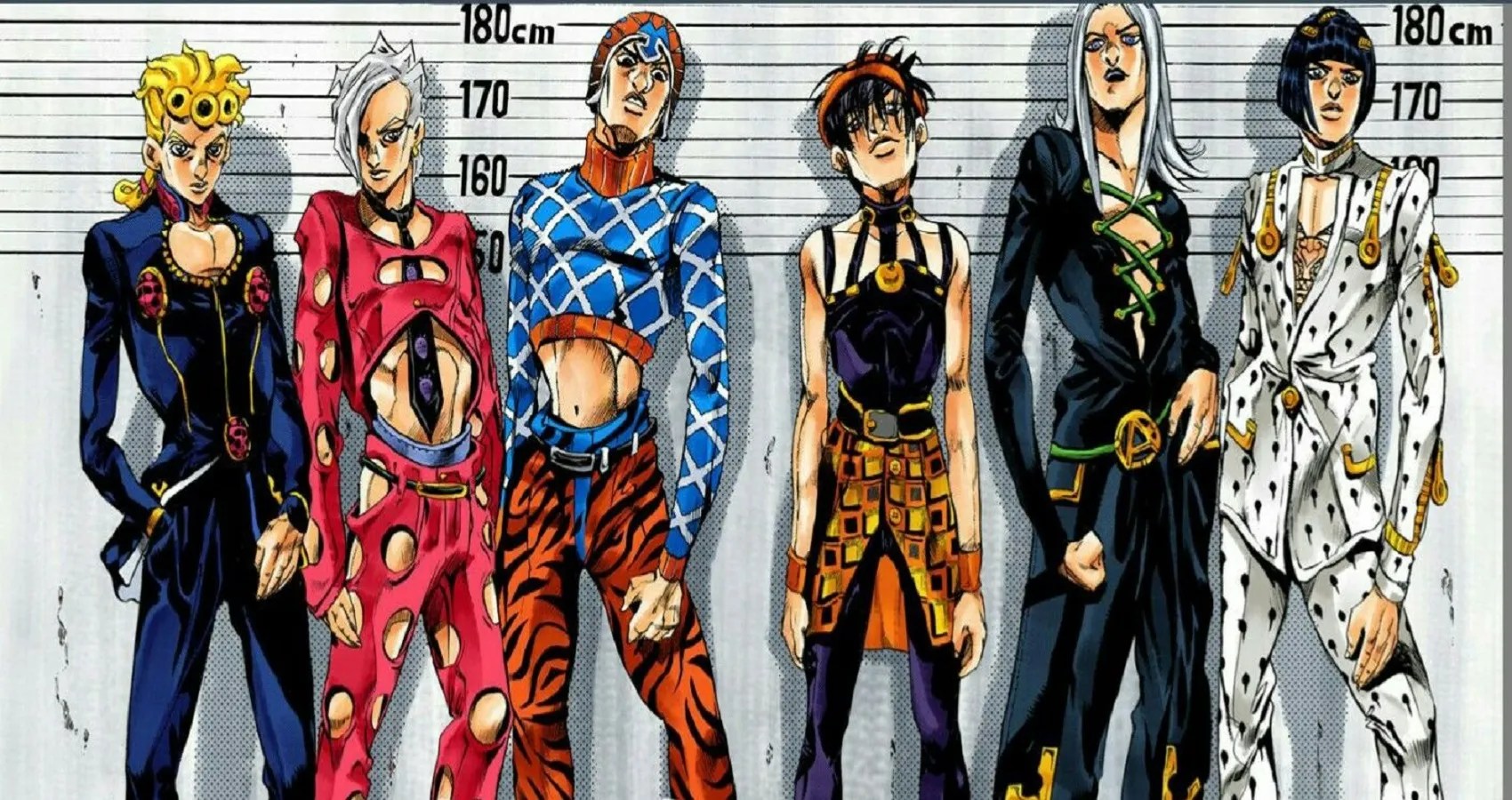 JoJo Every Member of Team Bucciarati From Golden Wind, Ranked