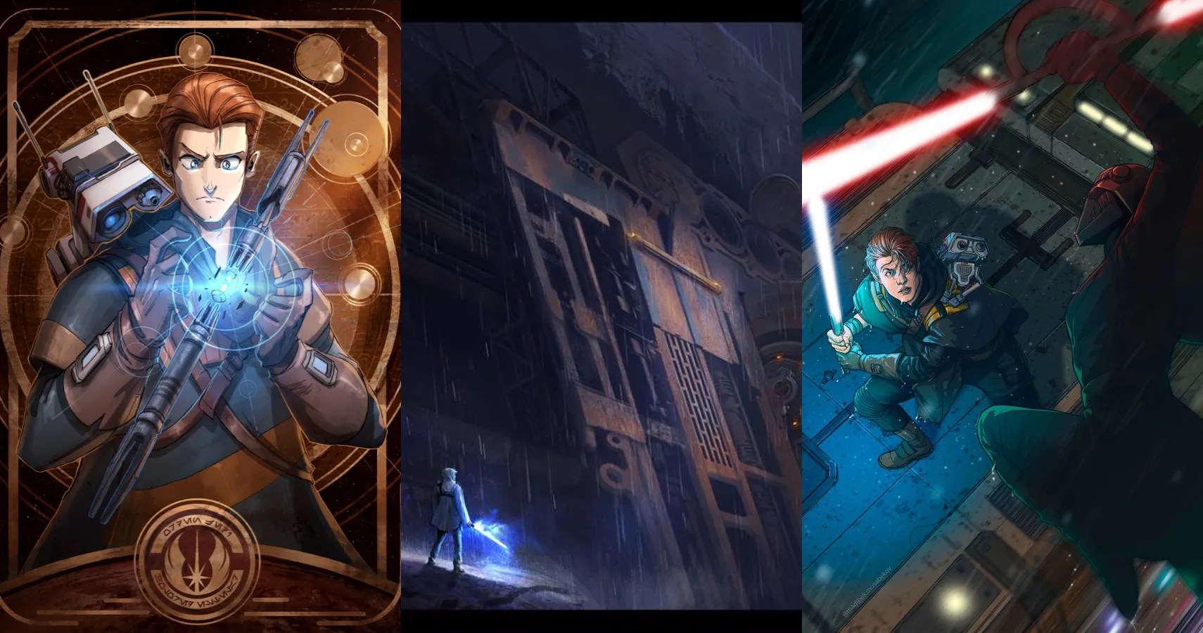 Star Wars 10 Pieces of Jedi Fallen Order Fan Art That We Adore