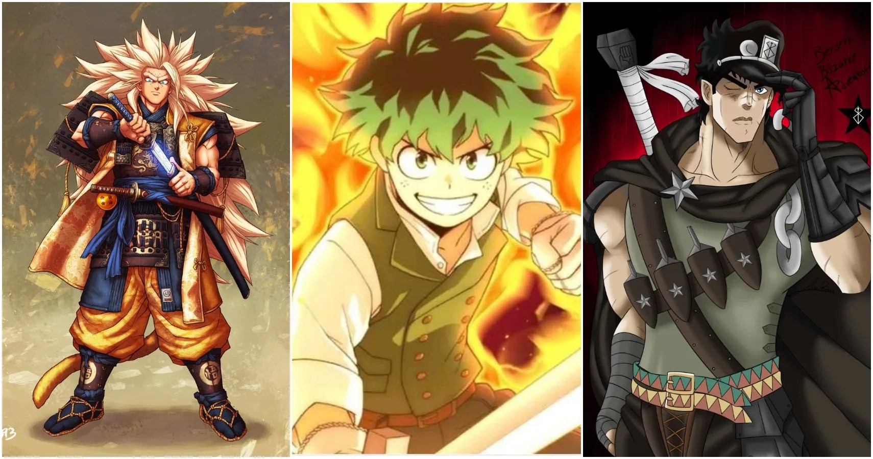 Fan Art 10 Anime NonSword Wielders As Swordsman CBR