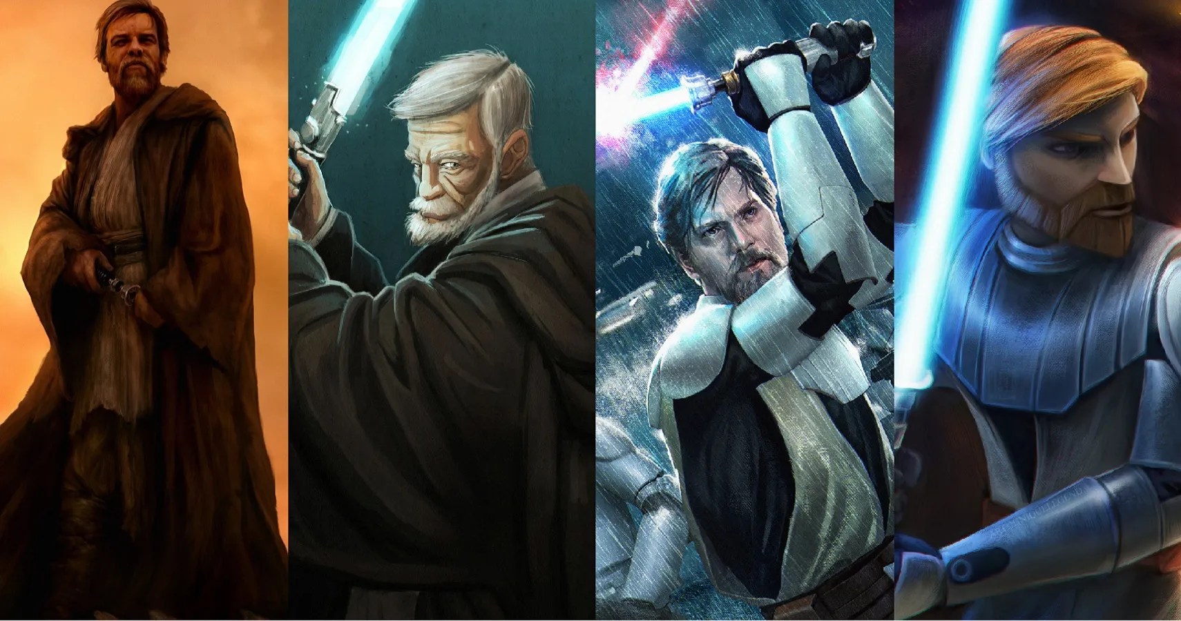 10 Inspiring Pieces Of ObiWan Kenobi Fan Art CBR