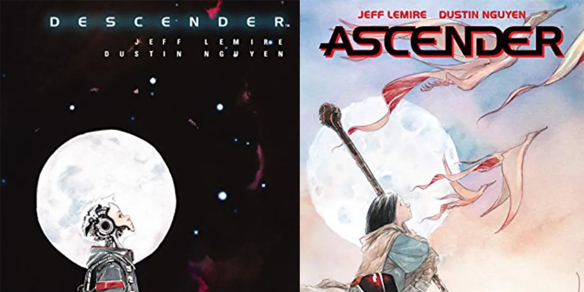 Lemire and Nguyen's Descender, Ascender Land TV Deal CBR