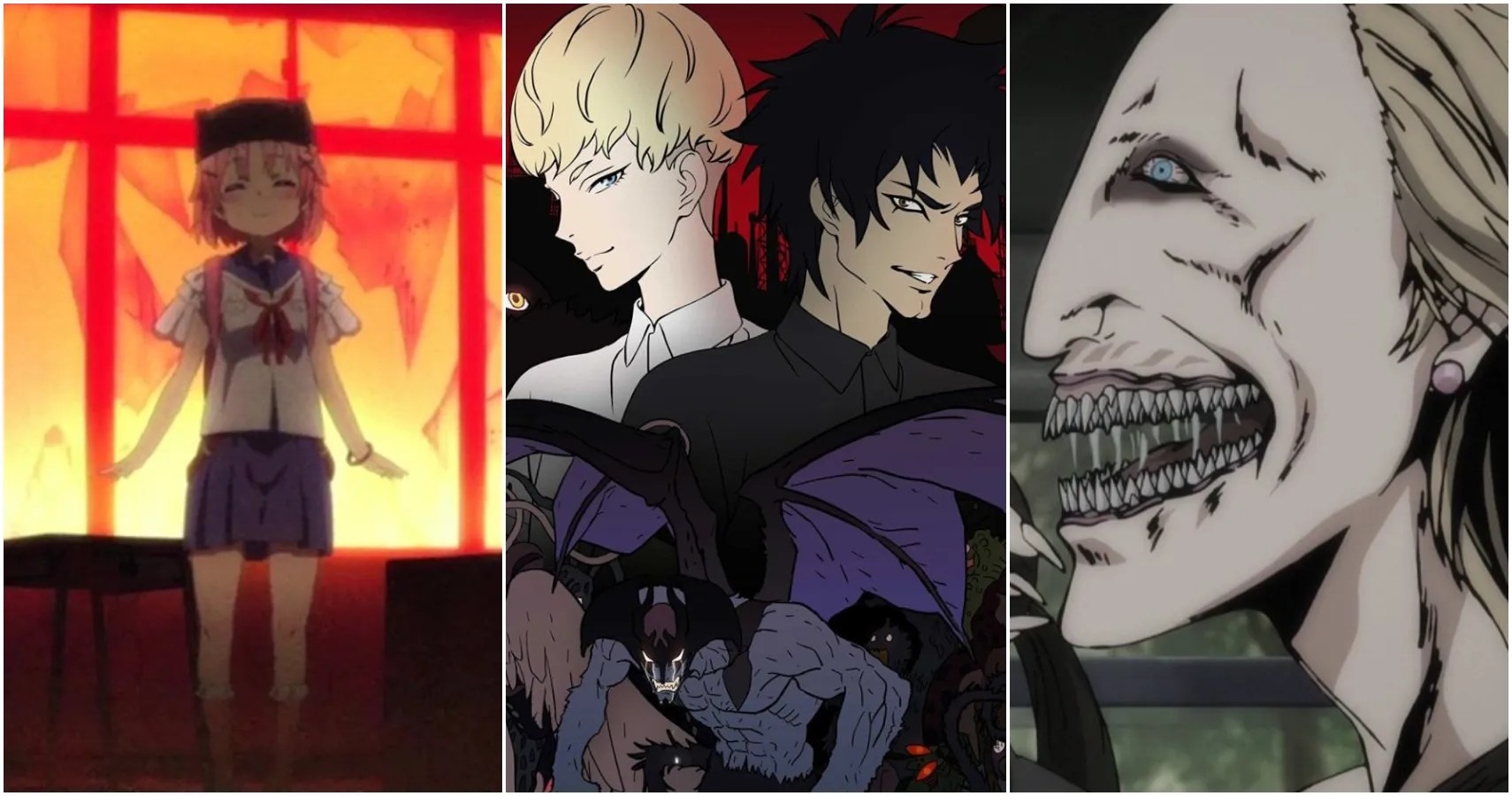 Netflix's Devilman Crybaby & 9 Creepy Anime Perfect For Horror Fans