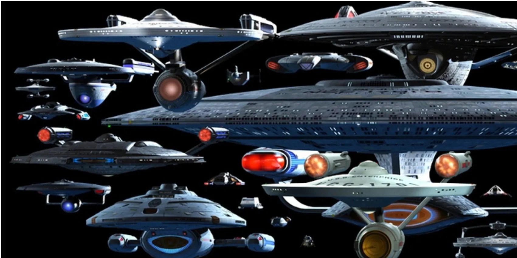 Star Trek Every Version of The Enterprise, Ranked CBR