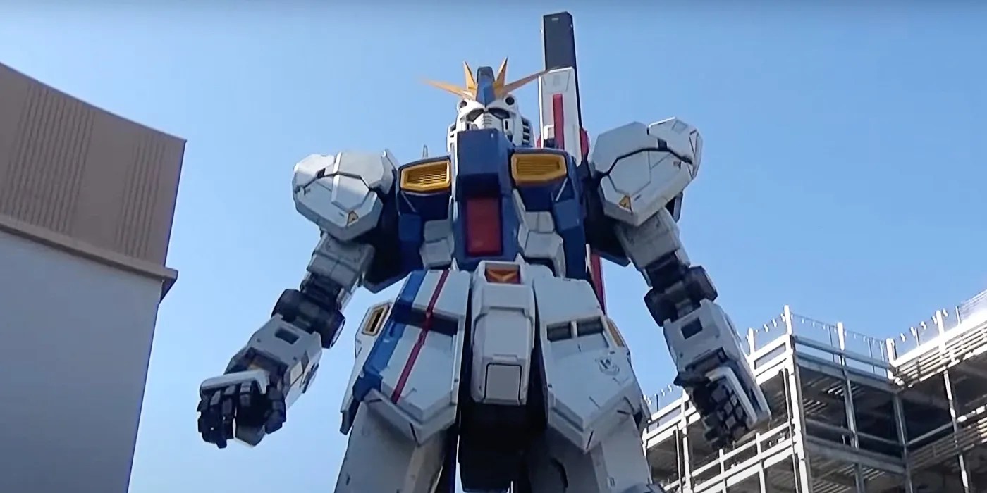 Watch Japan’s Latest Massive Gundam Statue Being Assembled
