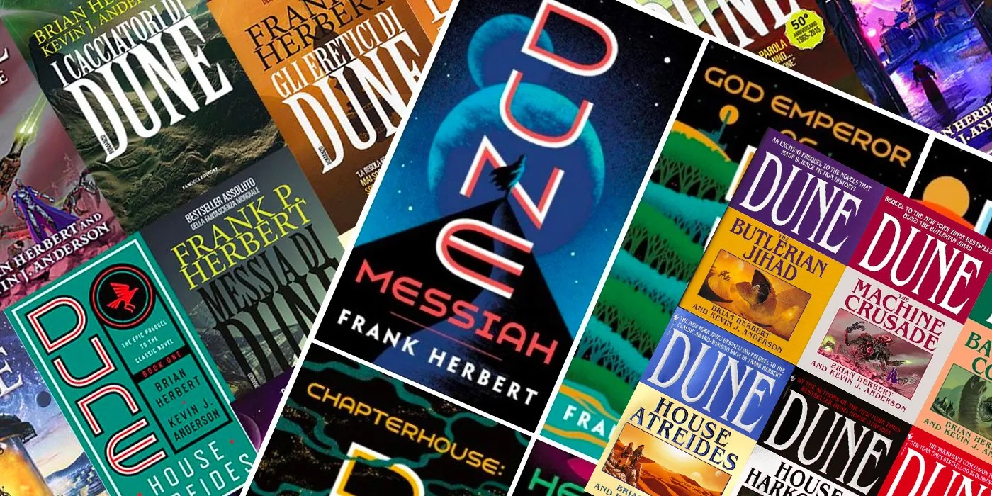 Dune complete series Frank Herbert, Brian Herbert, Kevin J