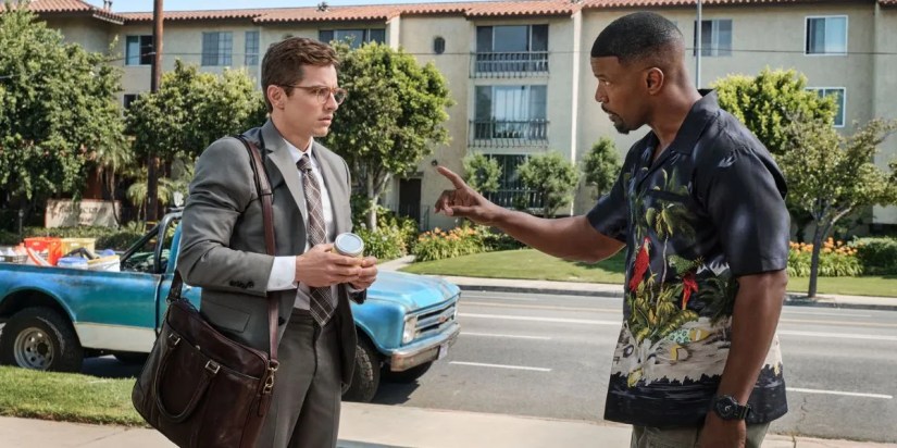 Dave Franco and Jamie Foxx in Day Shift