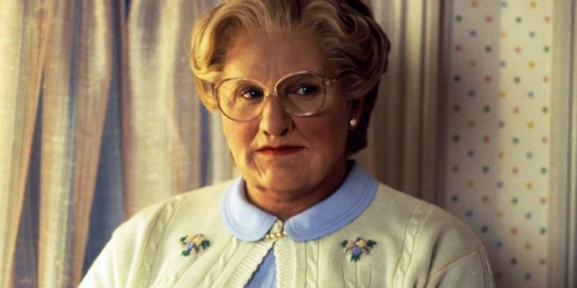 Robin Williams as Mrs. Doubtfire
