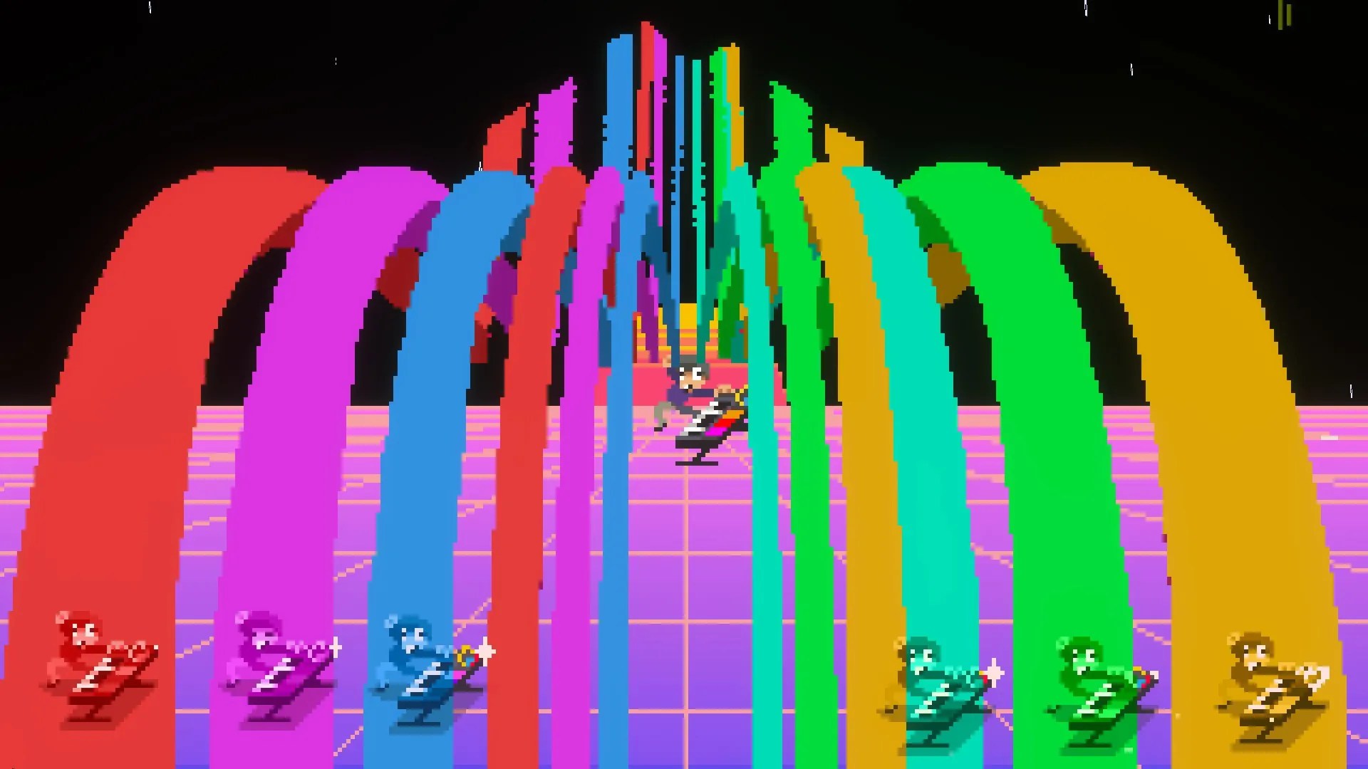 Fretless synth crescendo