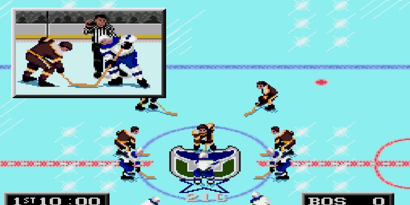 Ranked The 10 Best Old School Hockey Games Ever Made