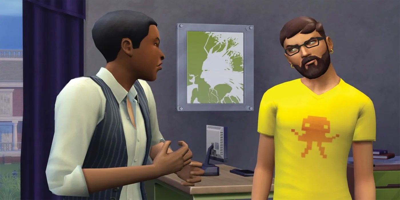 Angry Sims From The Sims 4