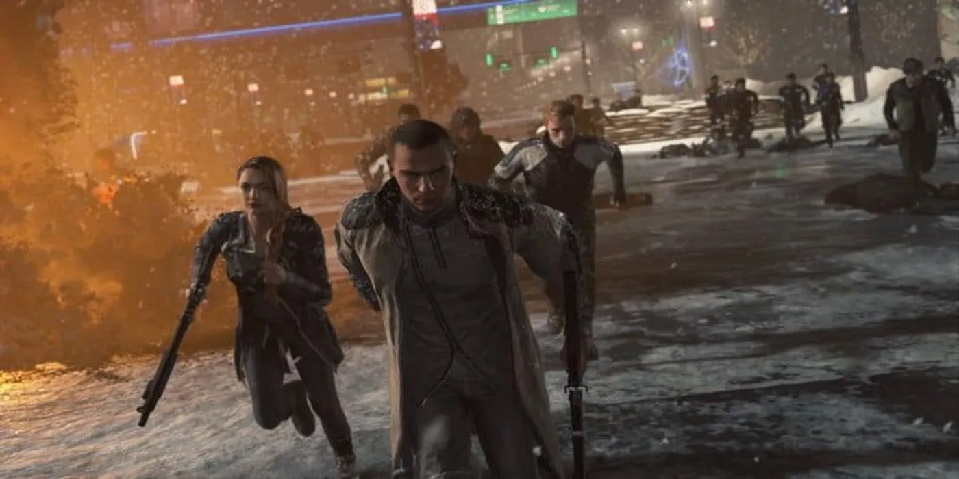 detroit become human protest