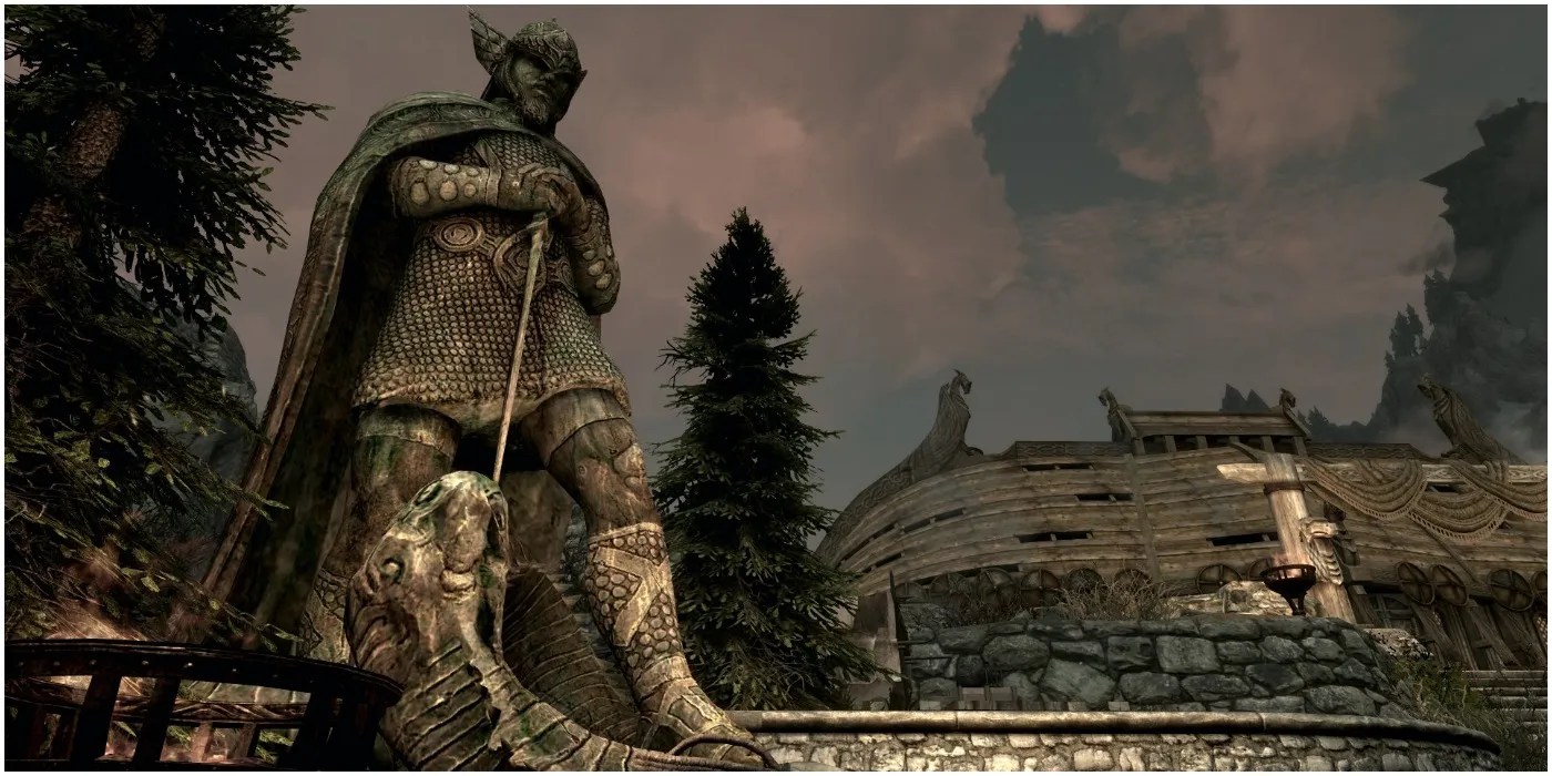 Skyrim Statue of Talos