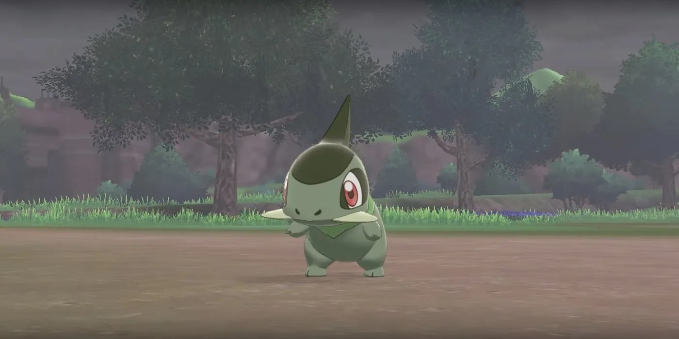 pokemon sword and shield axew battle wild area