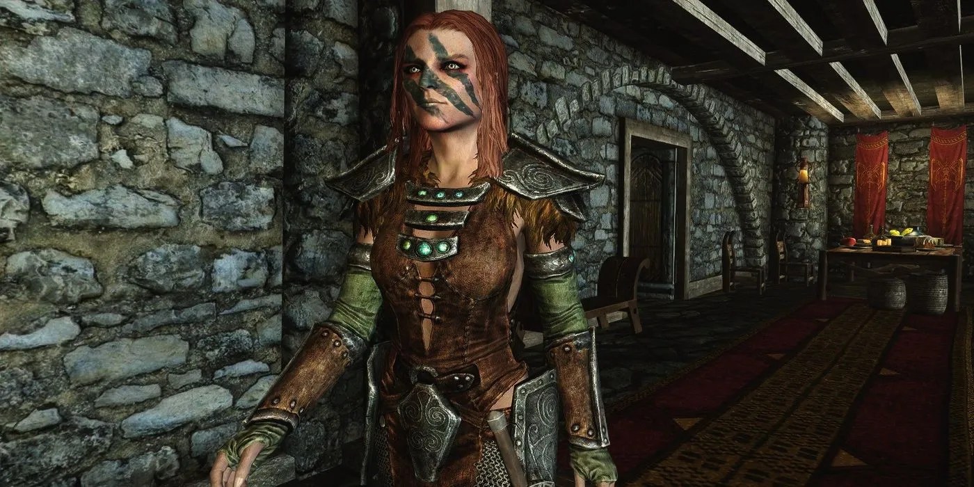 Skyrim Aaela At Jorrvaskr