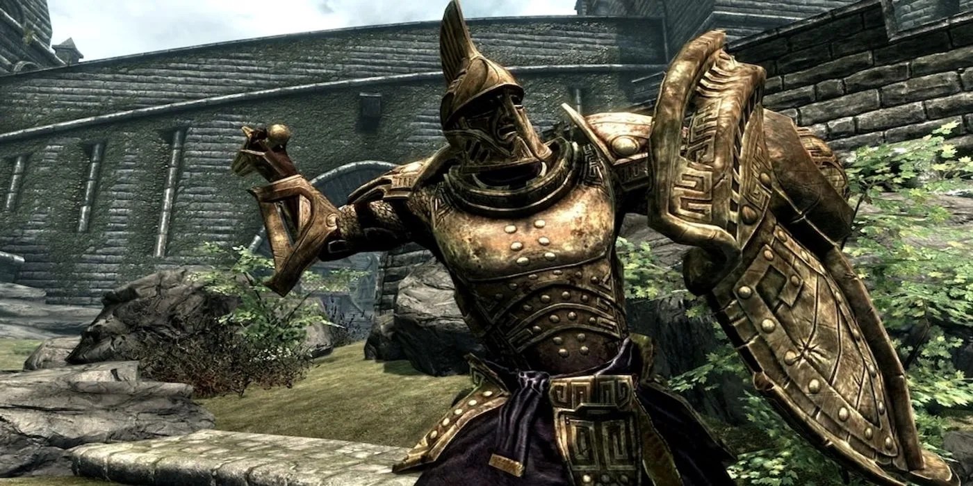 Skyrim Dwarven Helmet