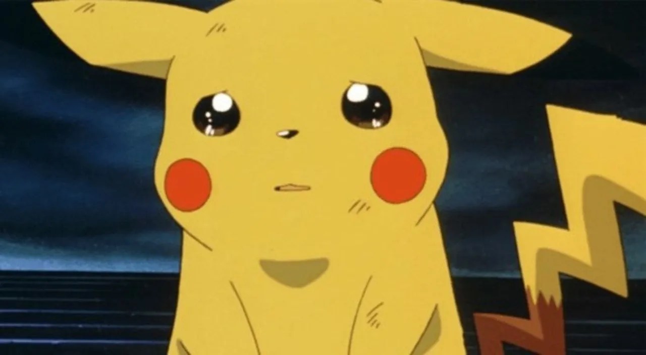 crying pikachu mewtwo movie