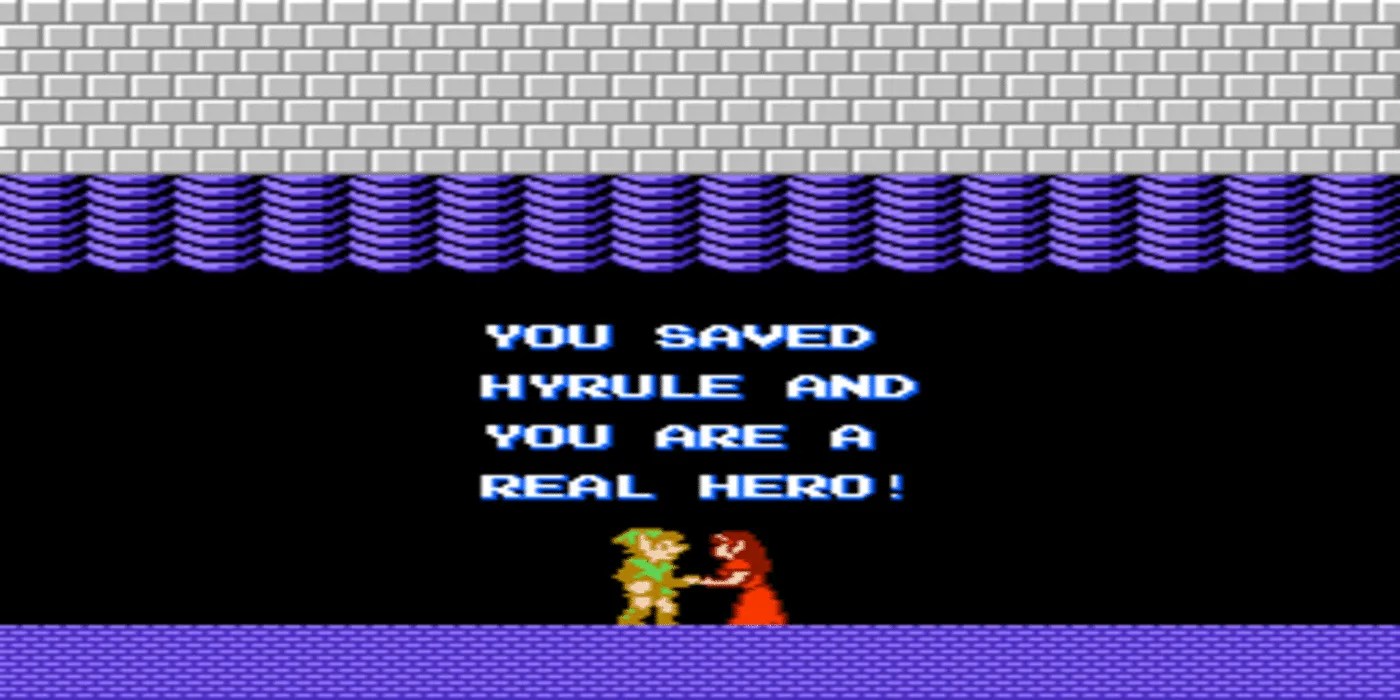 Zelda II Ending