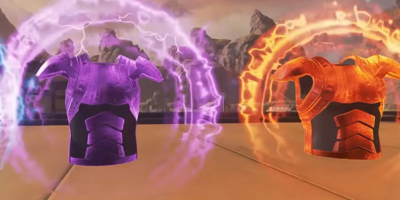 purple shield and evo shield