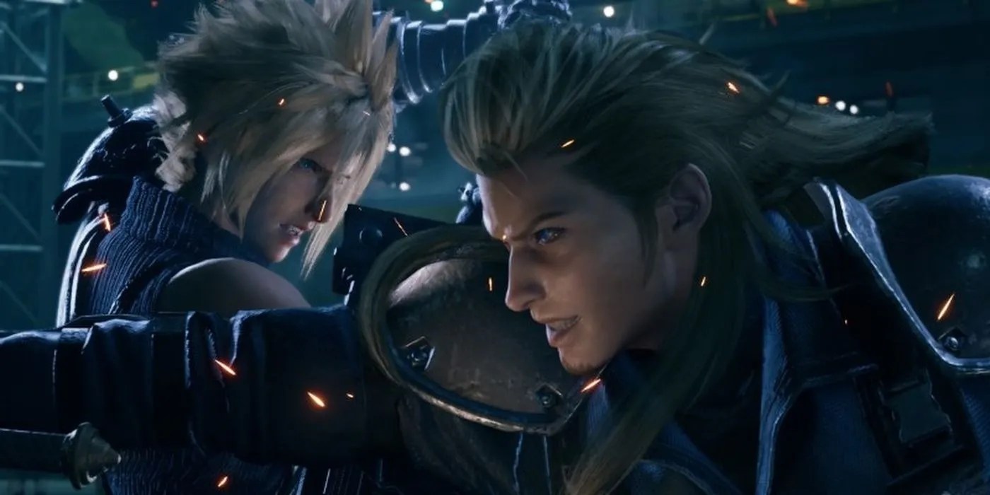 Final Fantasy 7 Remake Cloud VS Roche