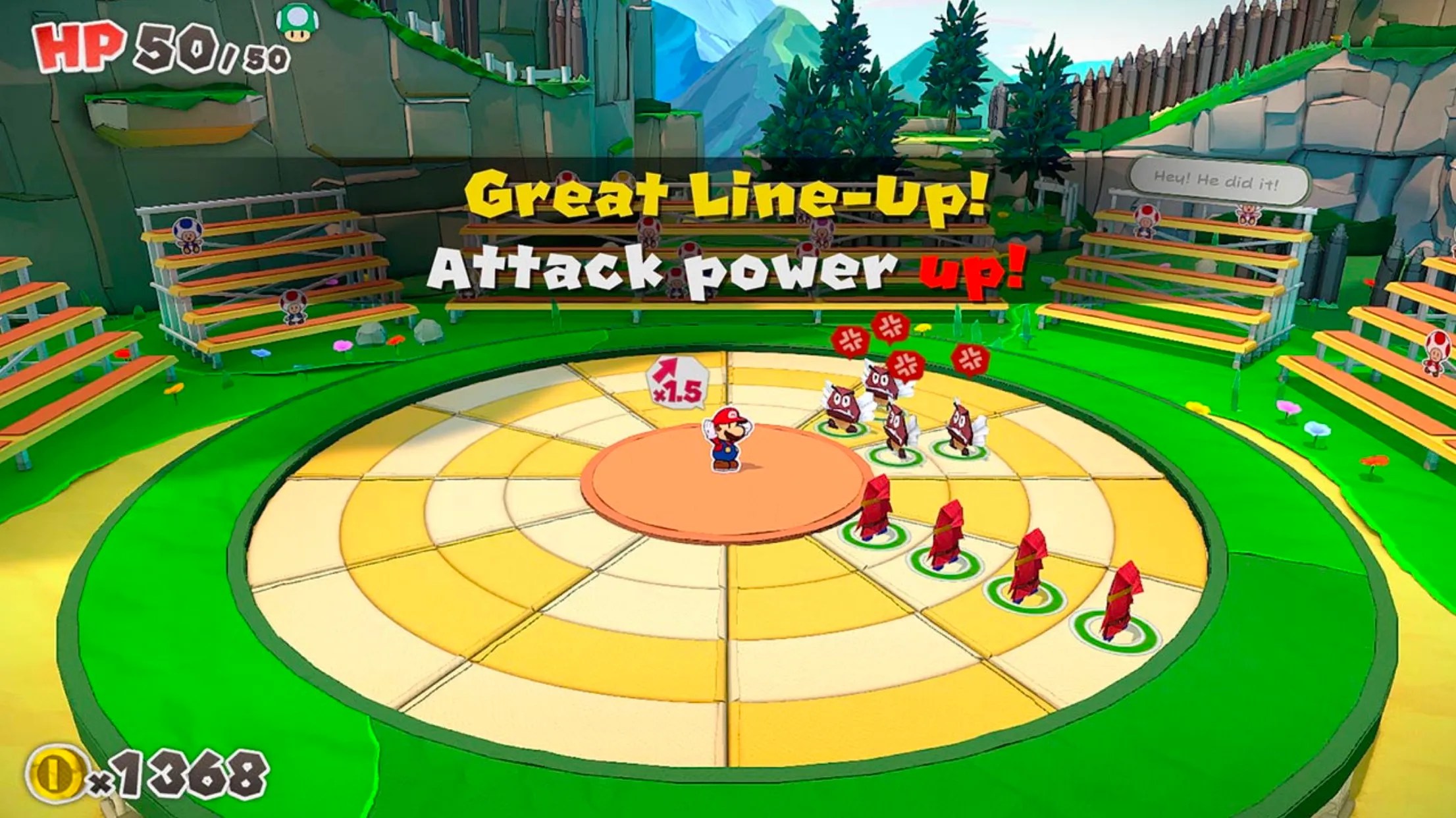 Paper Mario Great Line-Up