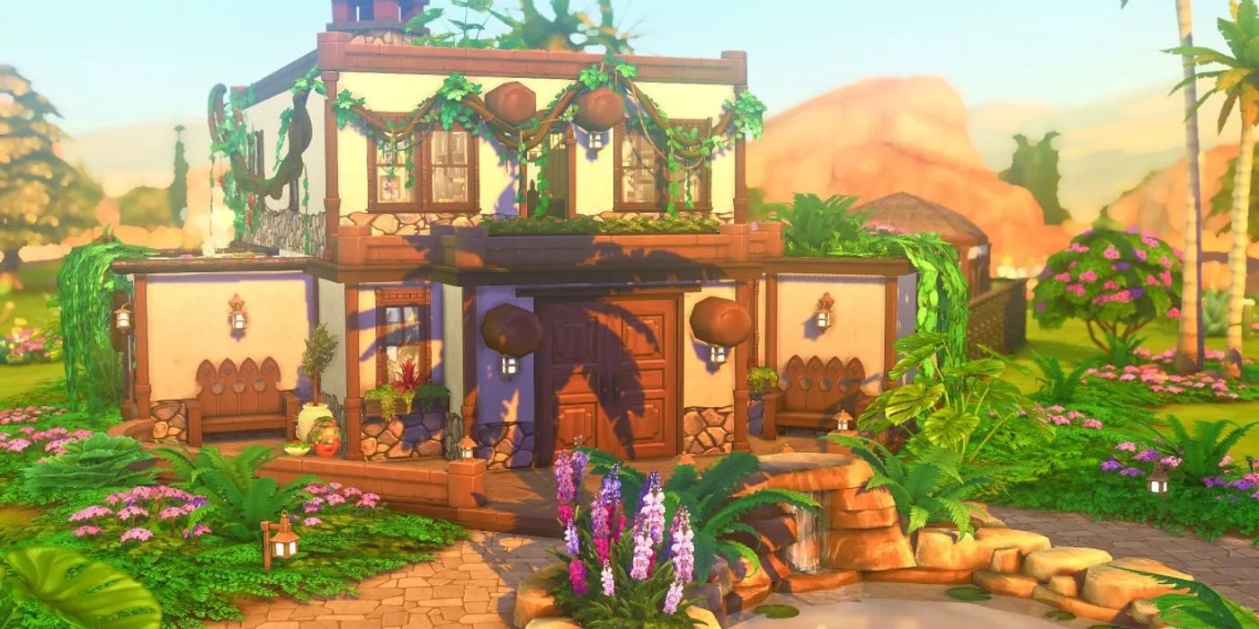 Sims 4 Jungle House Cropped