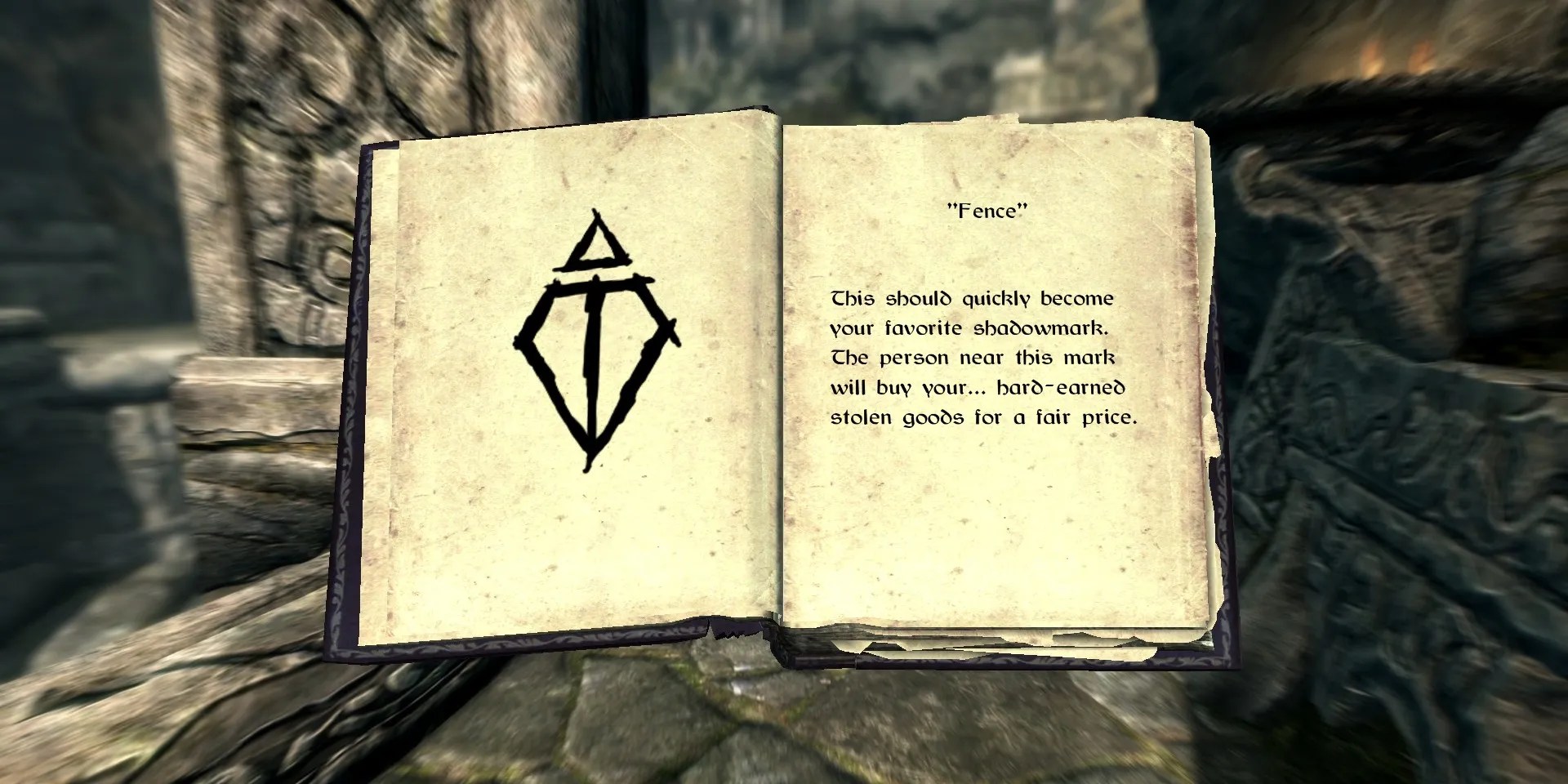 Skyrim Fence Shadowmark