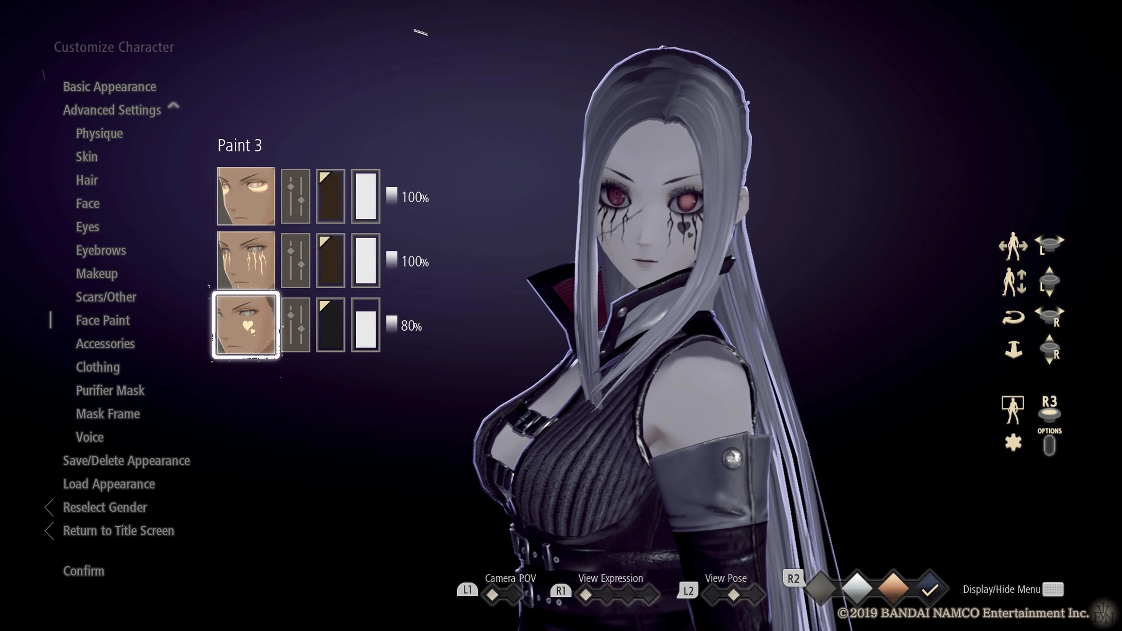 Code Vein Character Creation