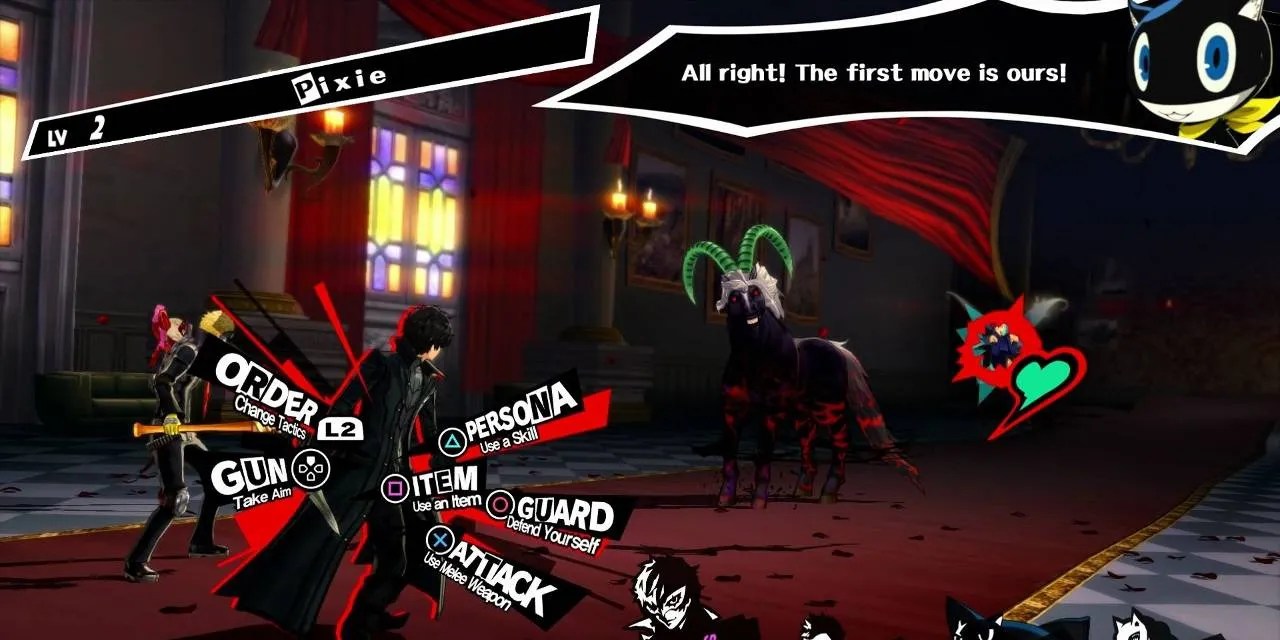Persona 5 Combat