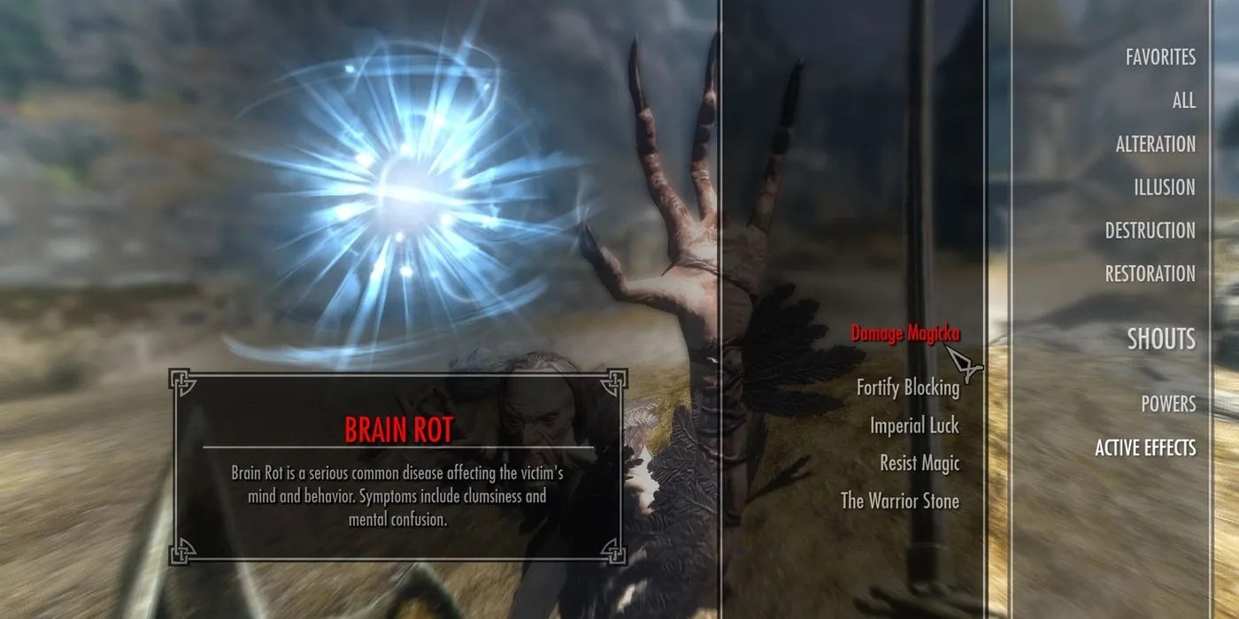 Skyrim Illness