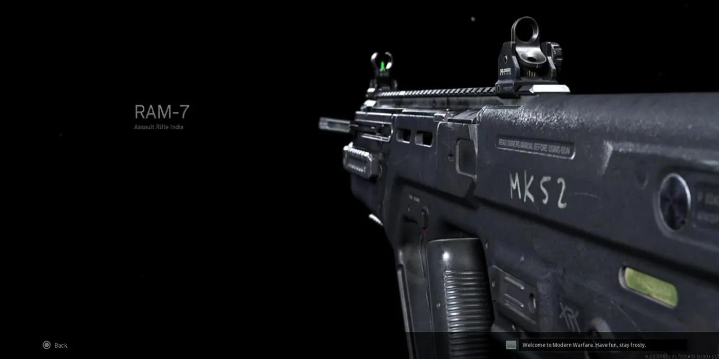 call of duty warzone ram-7 loadout
