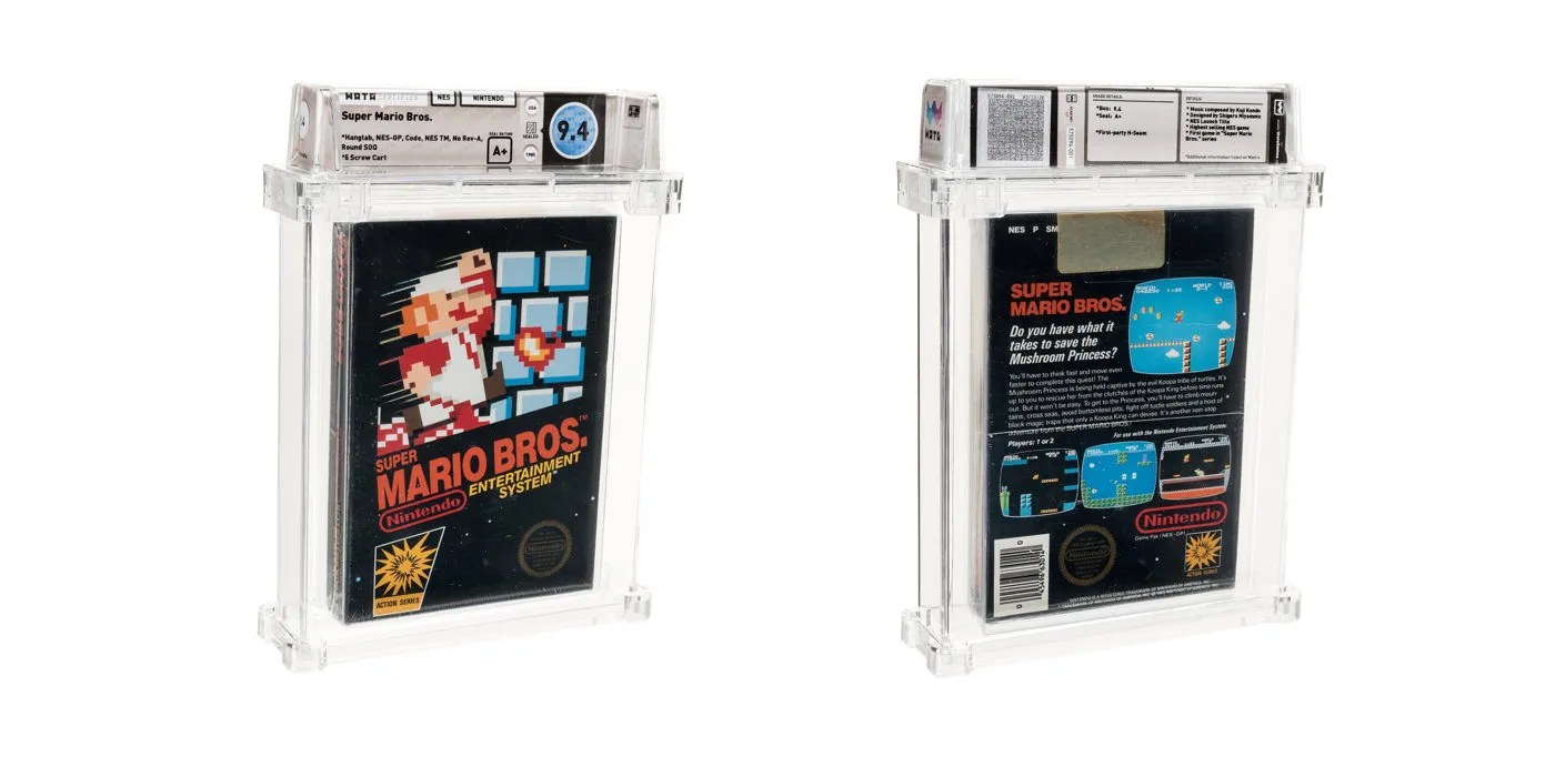 Super Mario Bros Auction Sets Record for Most Expensive Game Sale