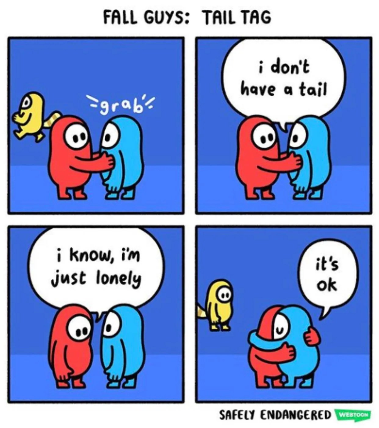 Full Guys Comics Tail Tag Safely Endangered