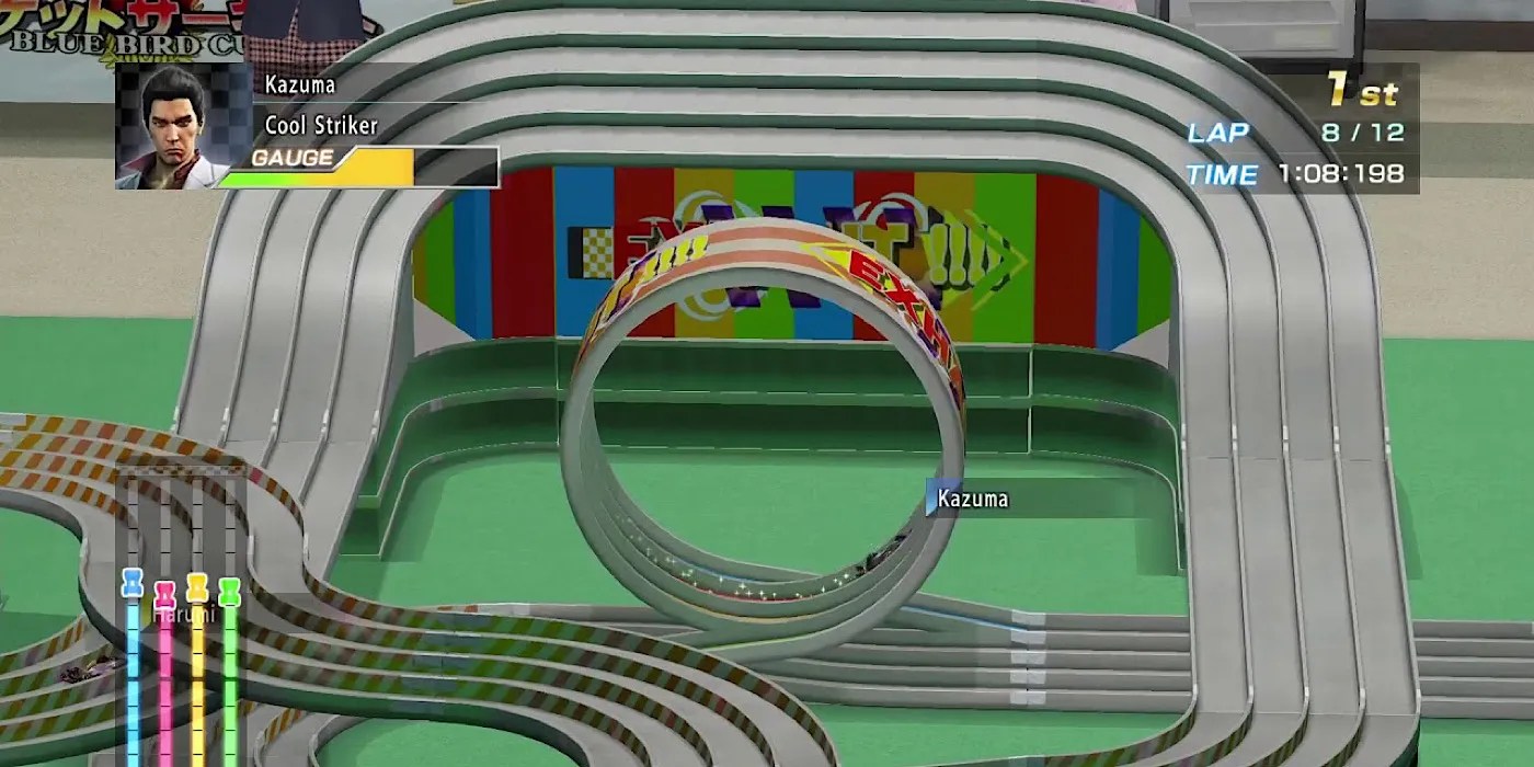 Pocket Racing in Yakuza 0