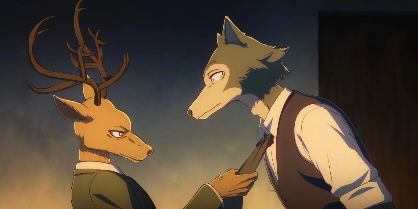 Deer Wolf Tie Grab Beastars