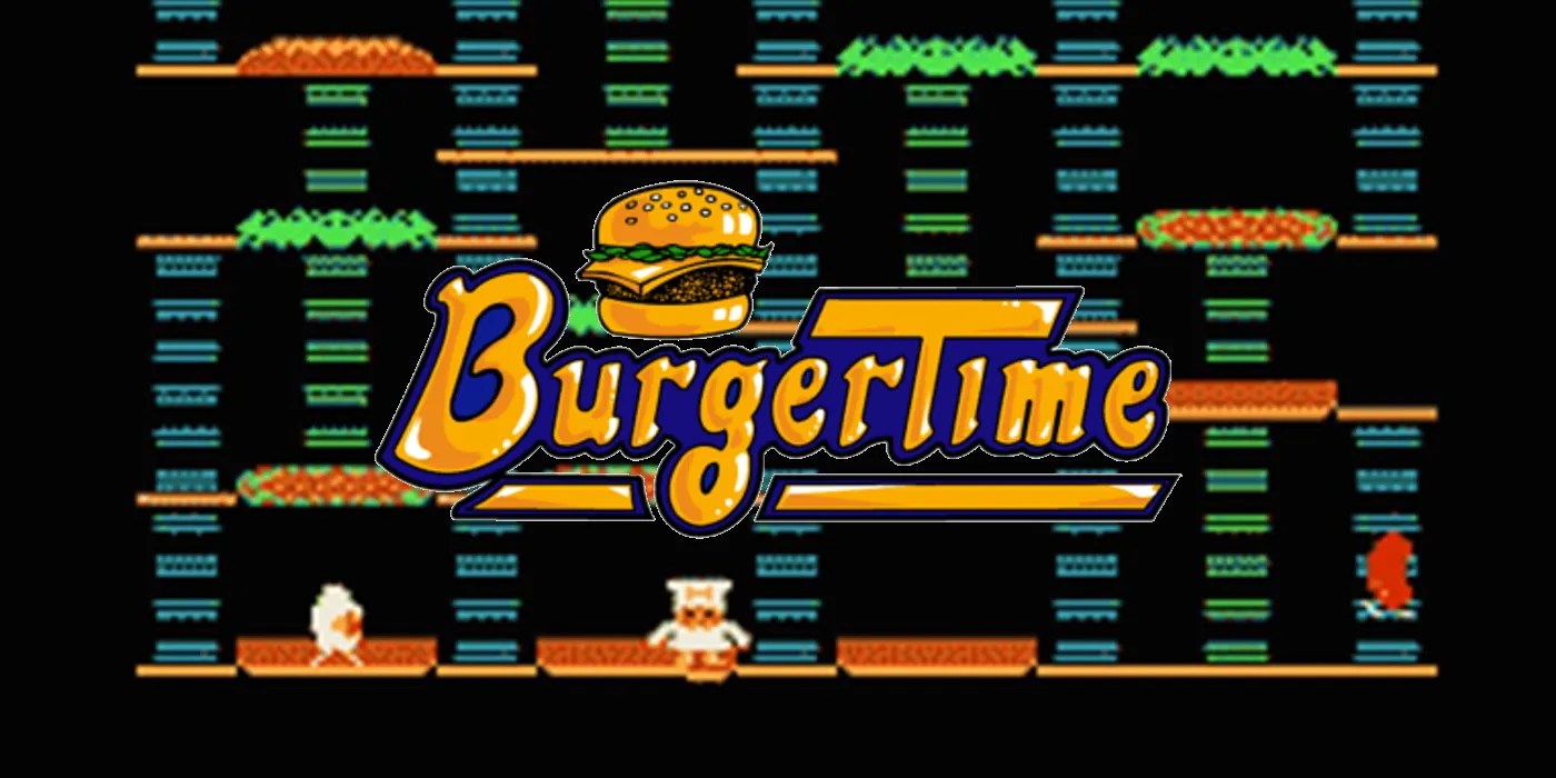 Classic Arcade Game Burger Time Available Now For Switch