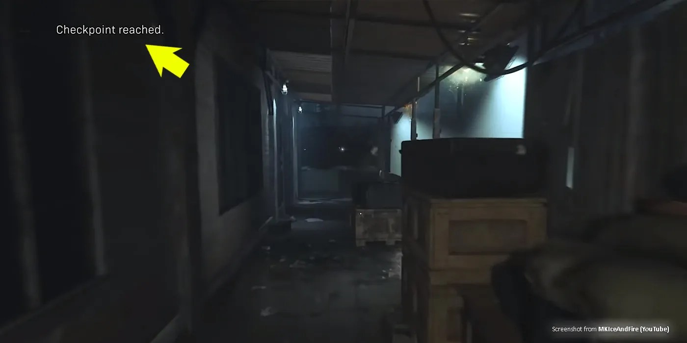 Checkpoints scattered in between COD Missions