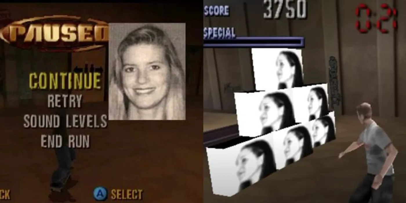 Random Women in Tony Hawk Pro Skater 1+2