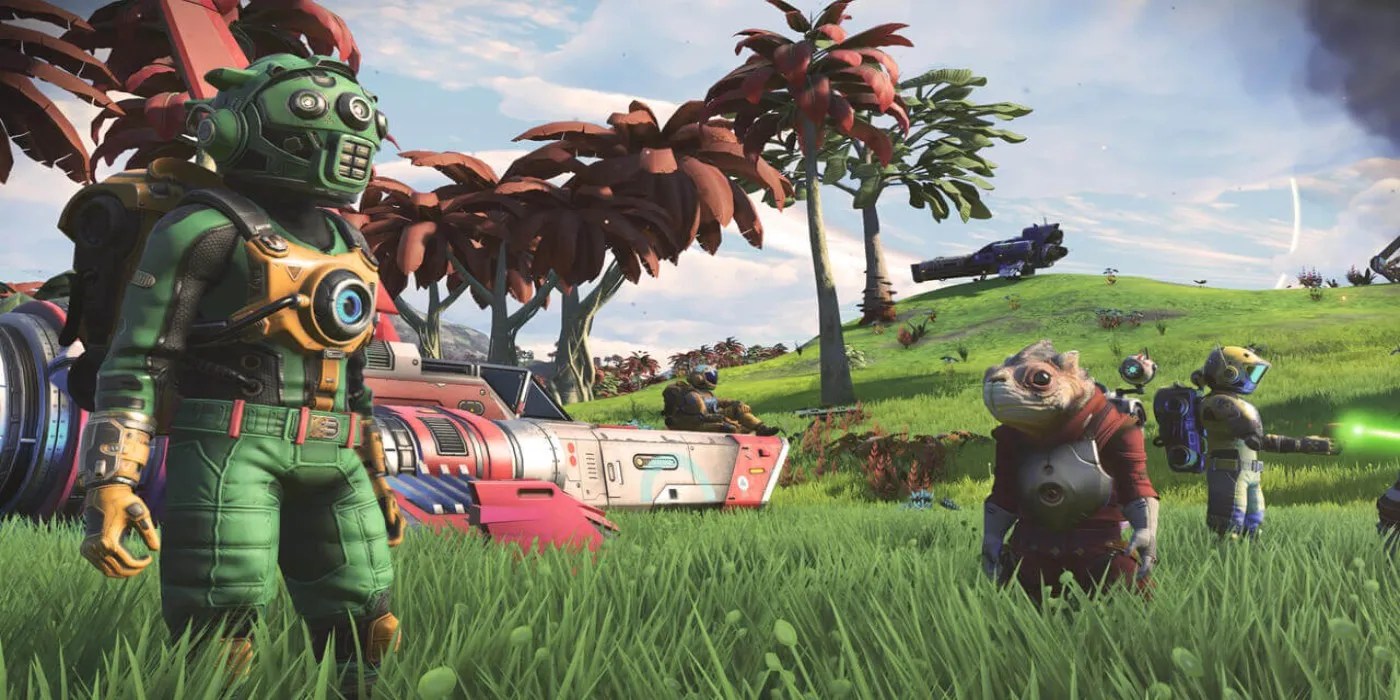 No Man&rsquo;s Sky gameplay