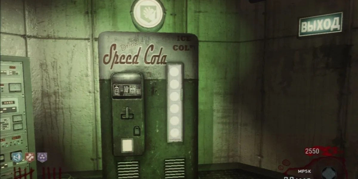 Speed Cola from Call of Duty Black Ops Zombies