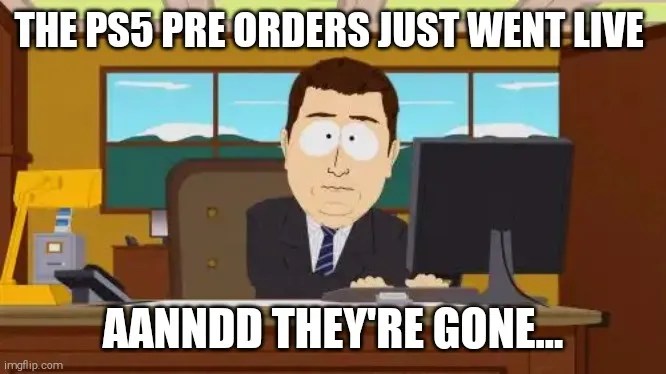 and its gone
