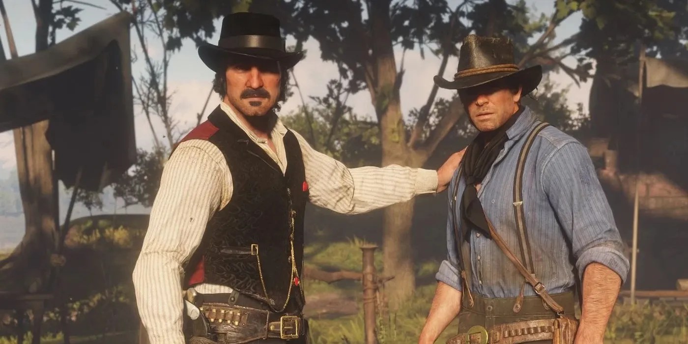 red dead 2 arthur and dutch
