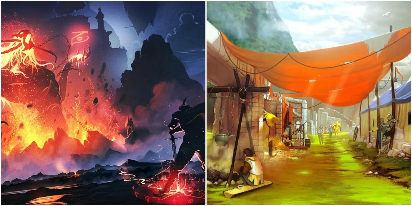 Artwork from Final Fantasy Fortress