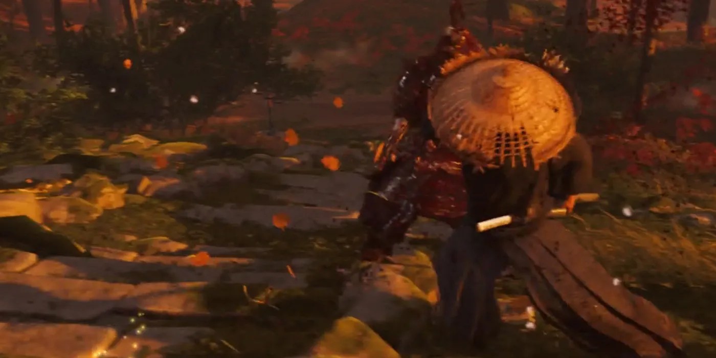 A player recovering - Ghost of Tsushima Legends Techniques