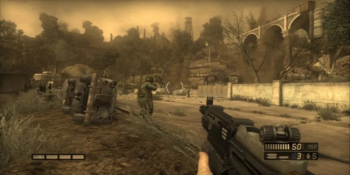 Resistance: Fall of Man PS3 gameplay