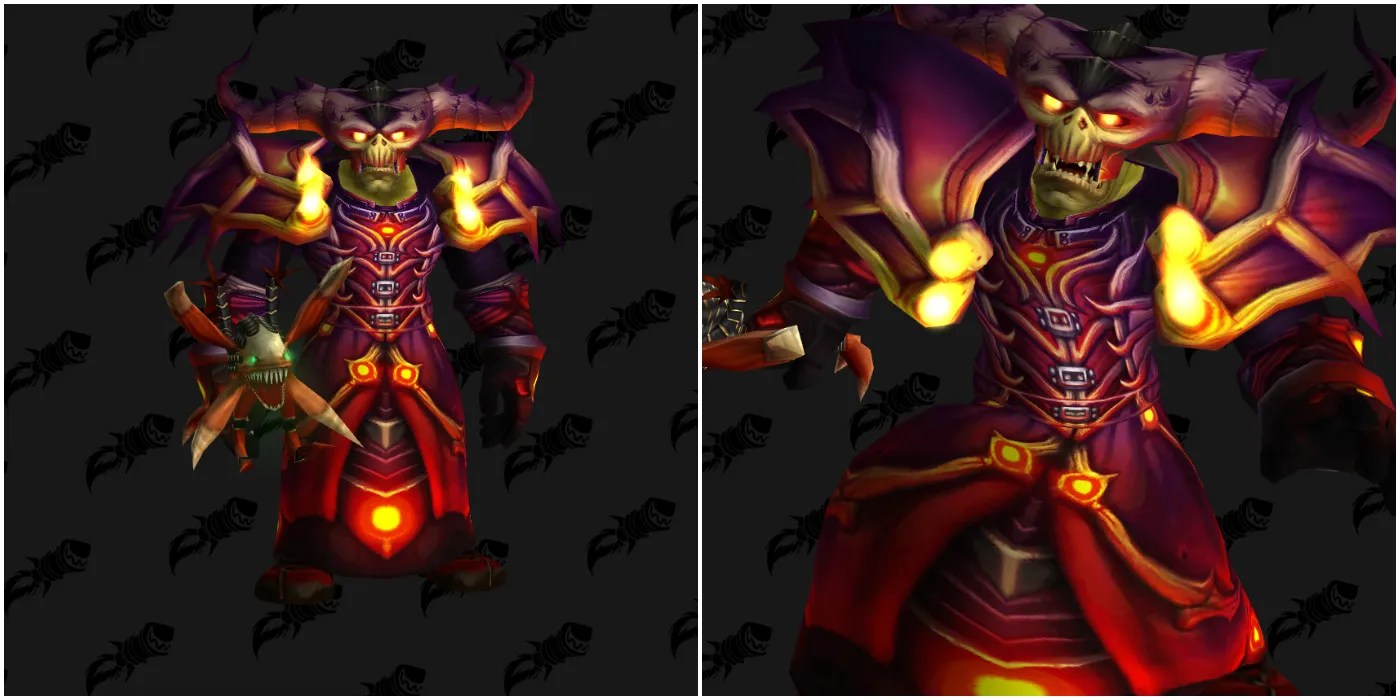 World of WarCraft Orc Warlock