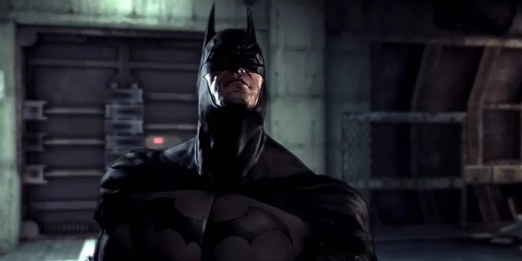 batman looking at something